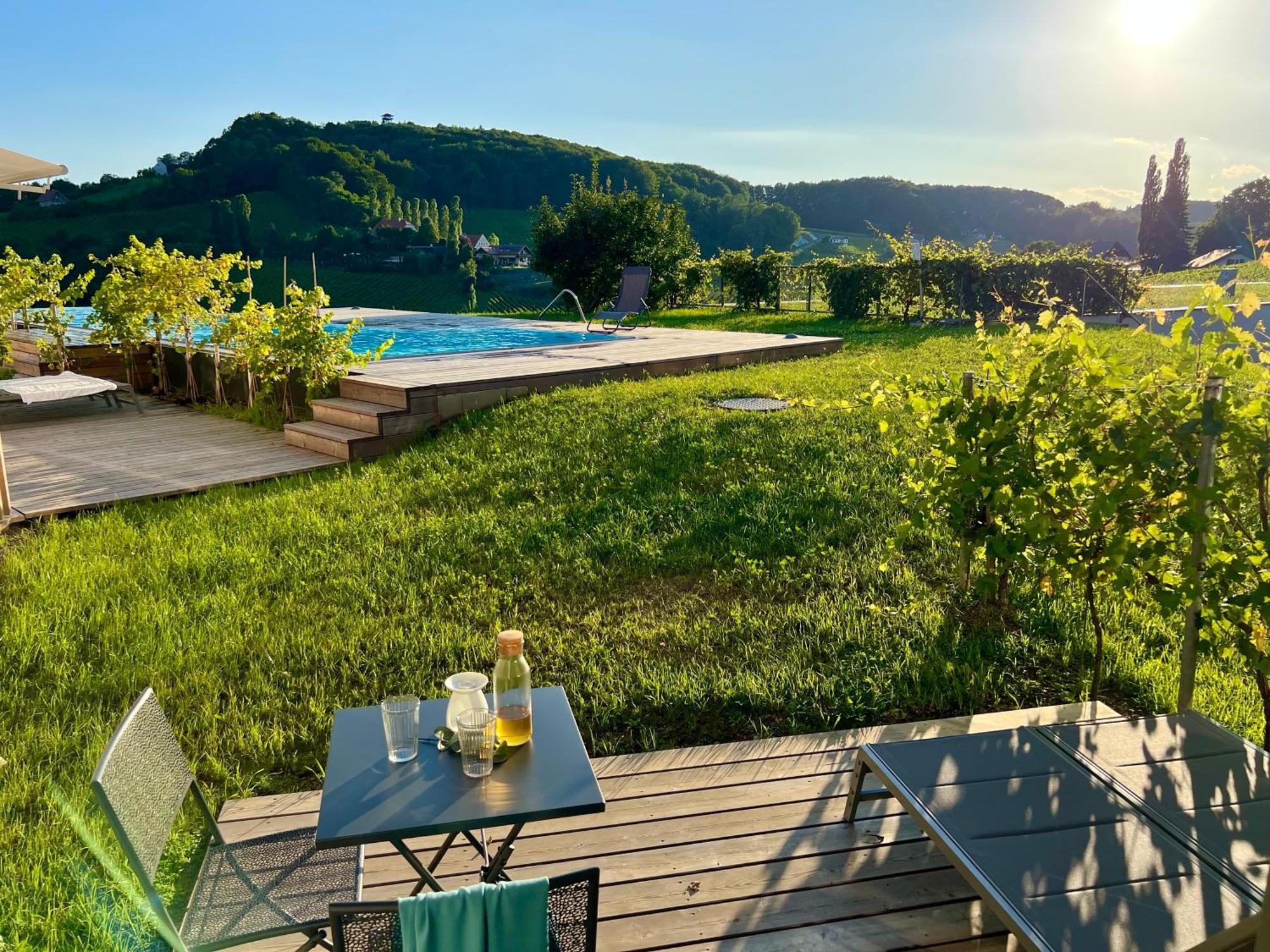 An Der Lage - Exklusives Apartment Mit Toskana Flair Obegg Bagian luar foto